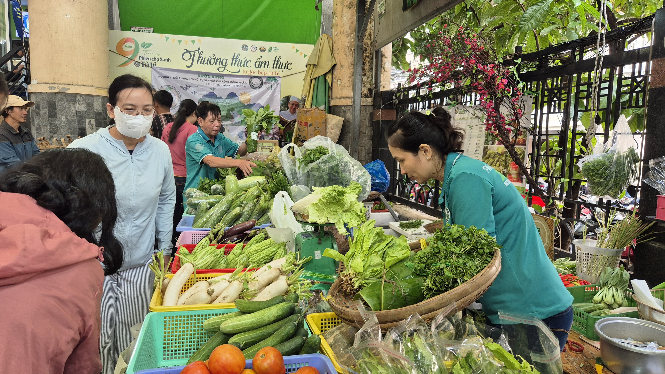 Người dân TP HCM hào hứng với quả chòi mòi tươi, bánh hạt kơ nia - Ảnh 5.