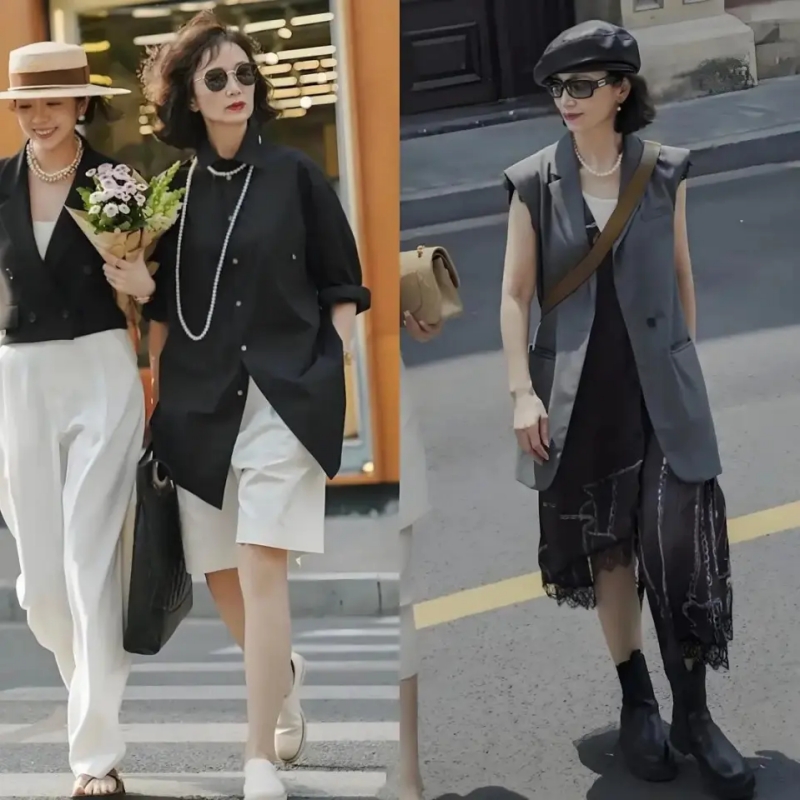 Người phụ nữ 47 tuổi là minh chứng cho việc: Ăn mặc tối giản nhưng khí chất, mặc theo dễ dàng thoát khỏi “cảm giác tầm thường” - Ảnh 3.