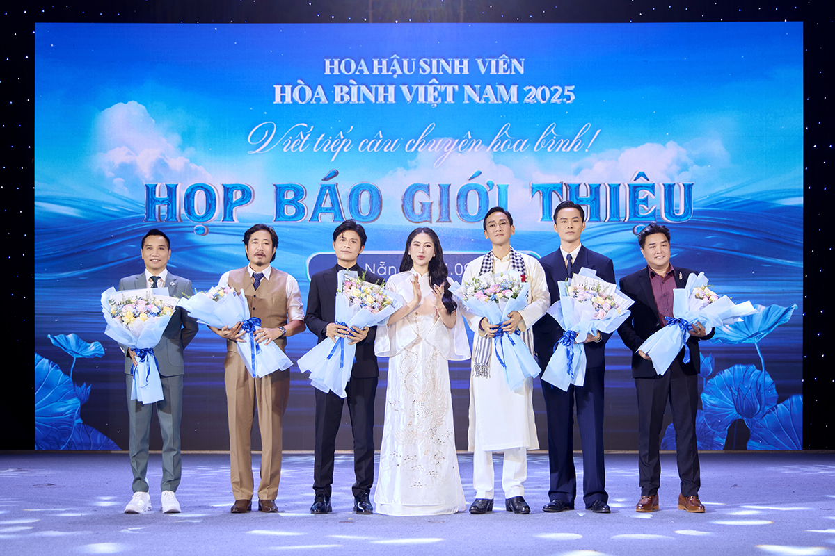 Nhạc sĩ Nguyễn Văn Chung ngồi ghế nóng Hoa hậu Sinh viên Hòa bình Việt Nam - Ảnh 3.