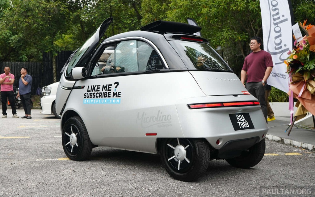 “Bé hạt tiêu” Microlino lần đầu về châu Á: 2 chỗ, sạc đầy đi được 228km - 2