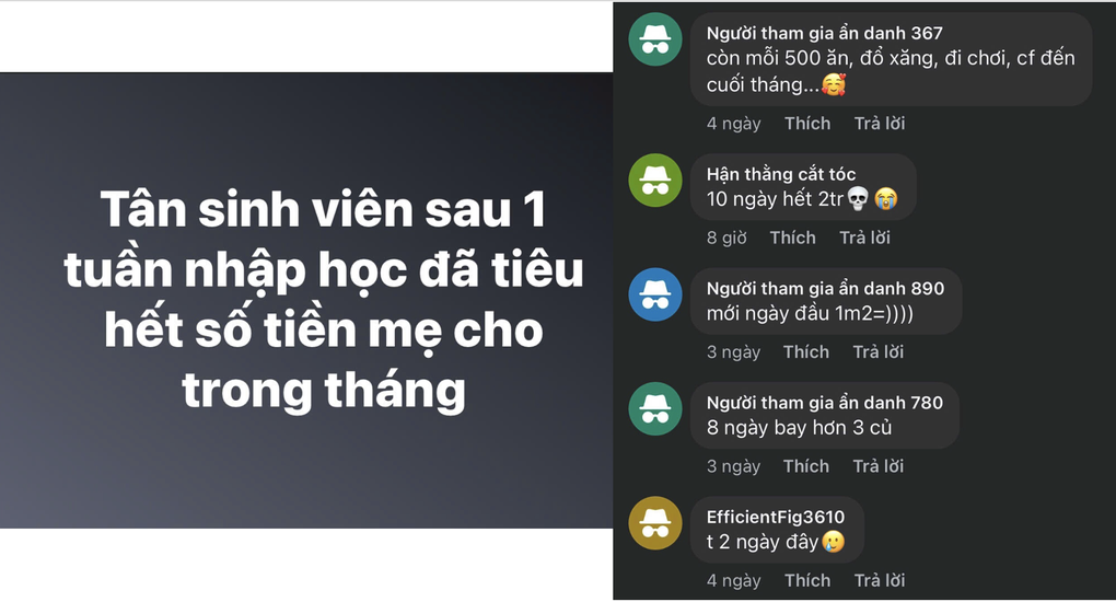 Bát phở 60.000 đồng, một tuần hết 2 triệu: Tân sinh viên “lọt hố” chi tiêu - 2
