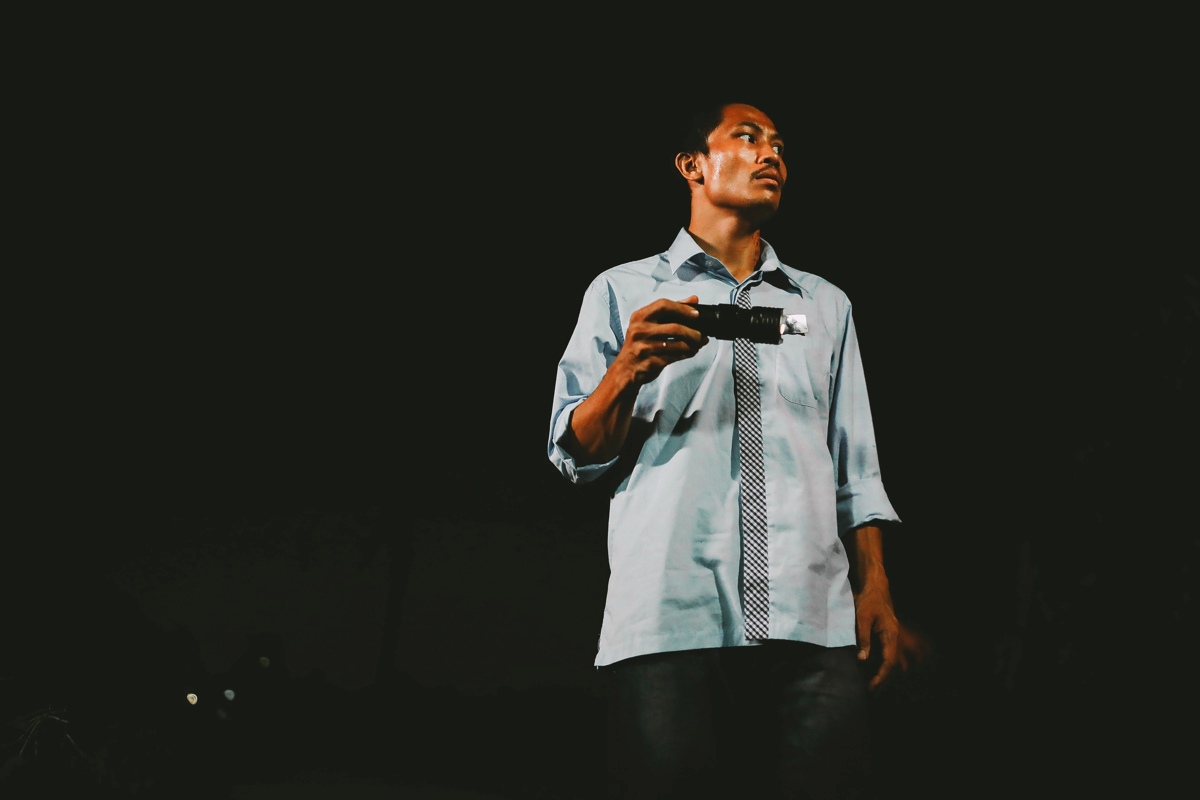 Nam diễn viên đối mặt nhiều cảnh tâm linh trong phim mới.