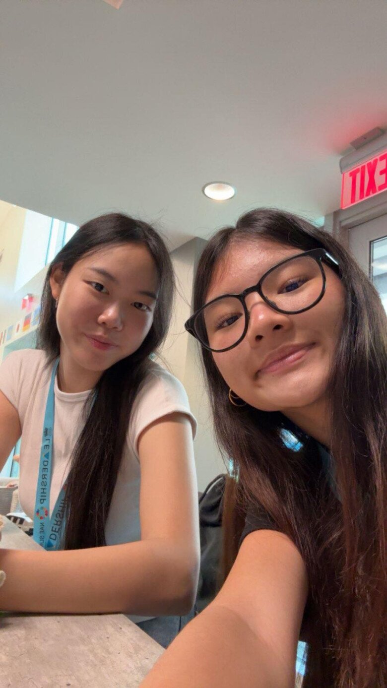 Bảo Tiên tham gia khóa học hè tại Mỹ vào dịp hè vừa qua, hòa nhập với môi trường quốc tế.