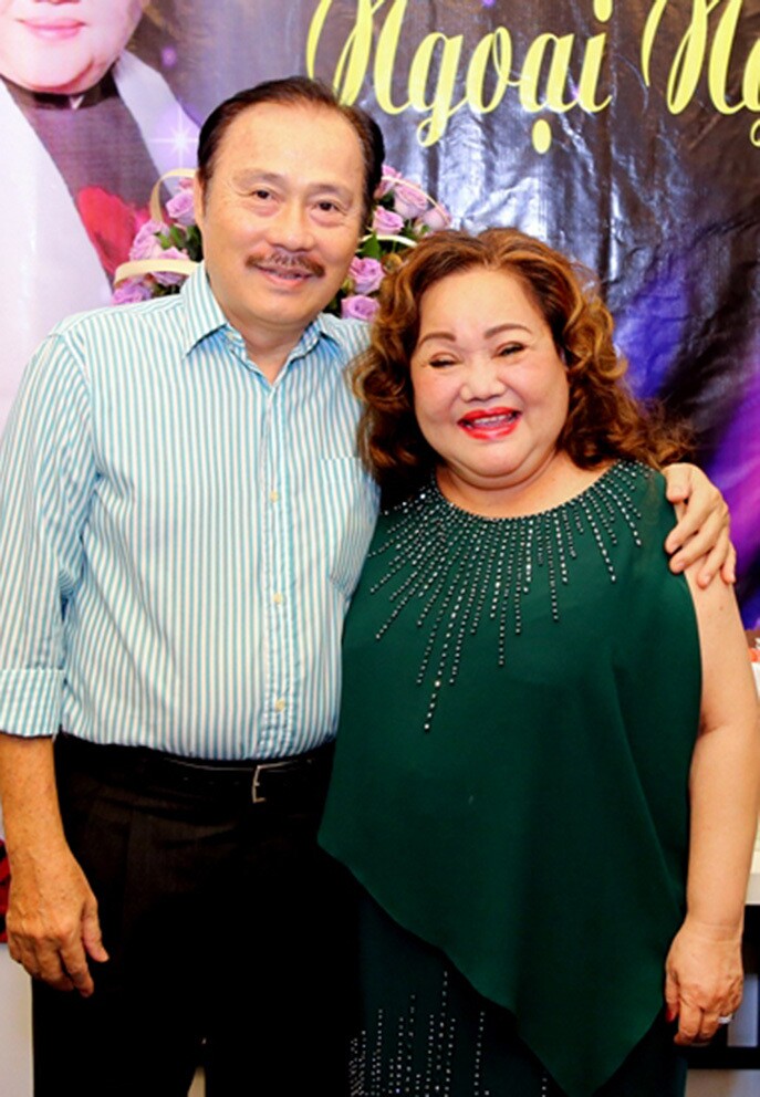 Hiện tại nghệ sĩ Ngọc Giàu sống bình yên bên người chồng thứ hai kém tuổi.