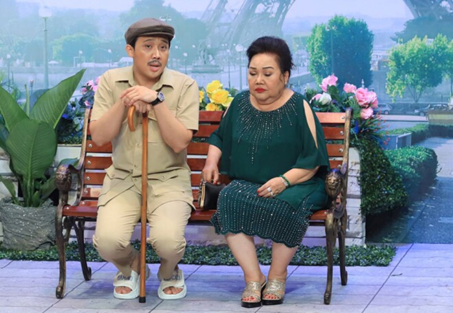 NSND Ngọc Giàu thường được Trấn Thành gọi là má.