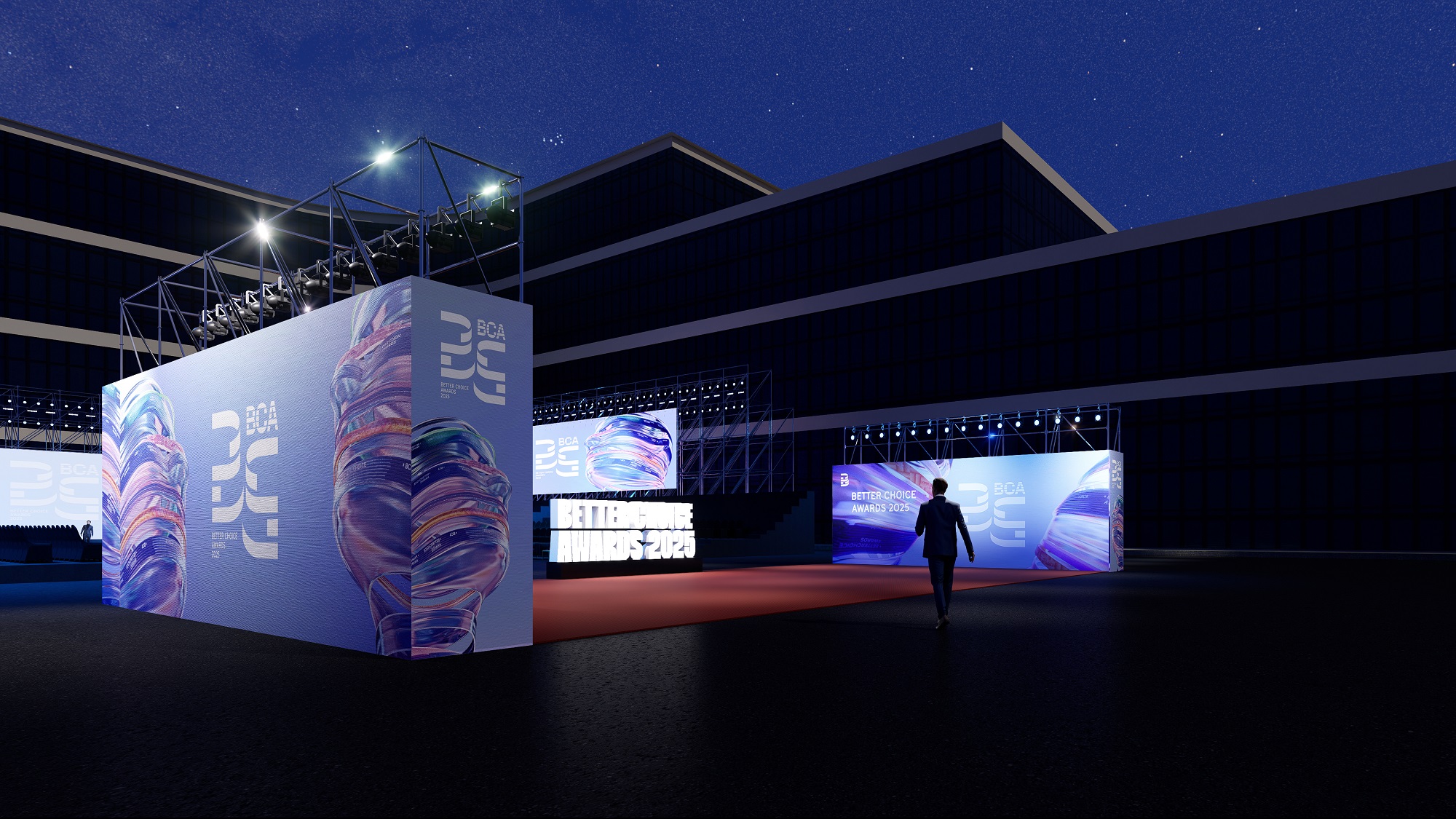 Bật mí không gian "tương lai" của Gala trao giải Better Choice Awards 2025: Từ robot, ô tô chạy lên sân khấu tới những màn trình diễn bùng nổ- Ảnh 11.