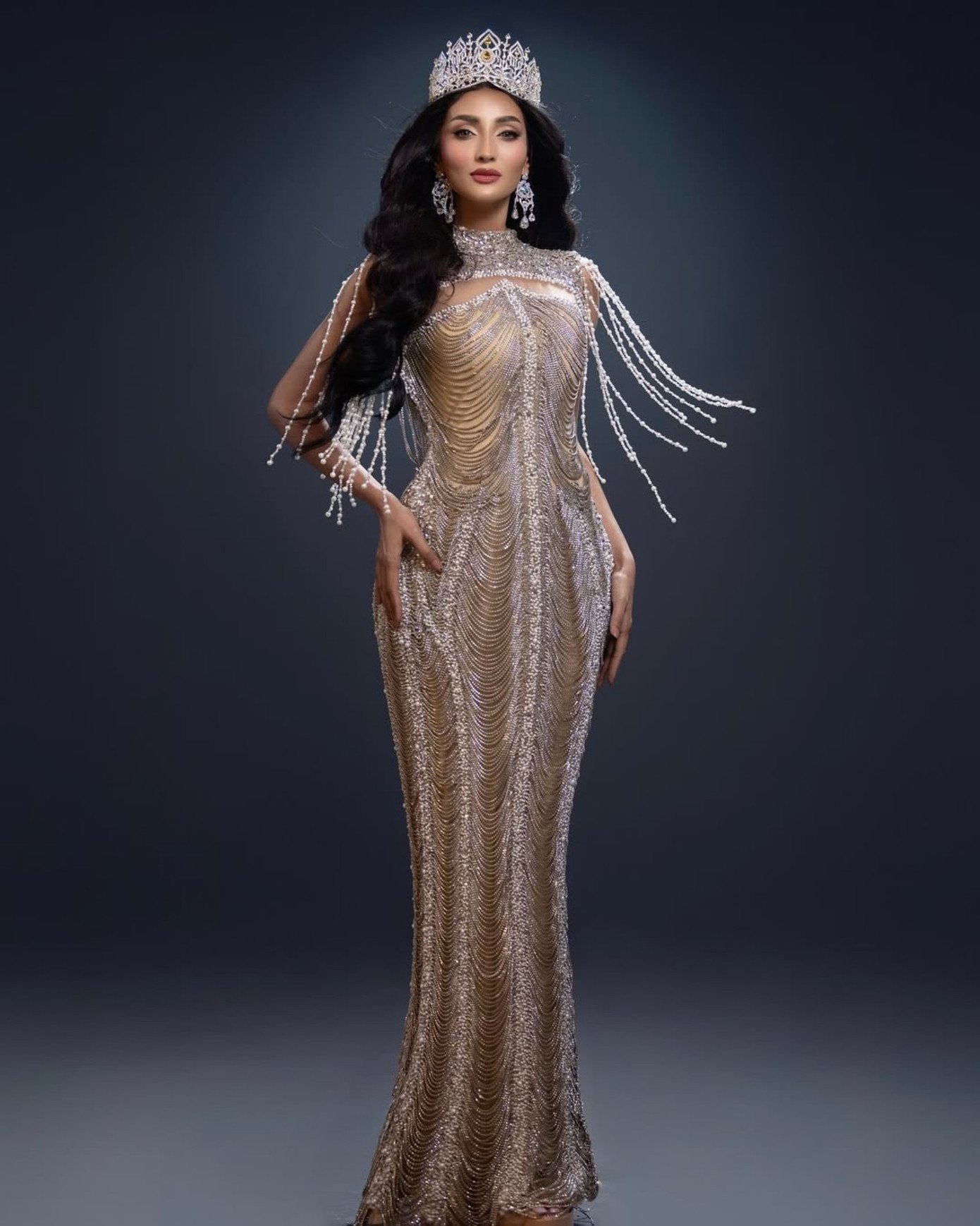 Hoa hậu Hương Giang giành vị trí số 1 trong BXH này ở Miss Universe 2025 - 14