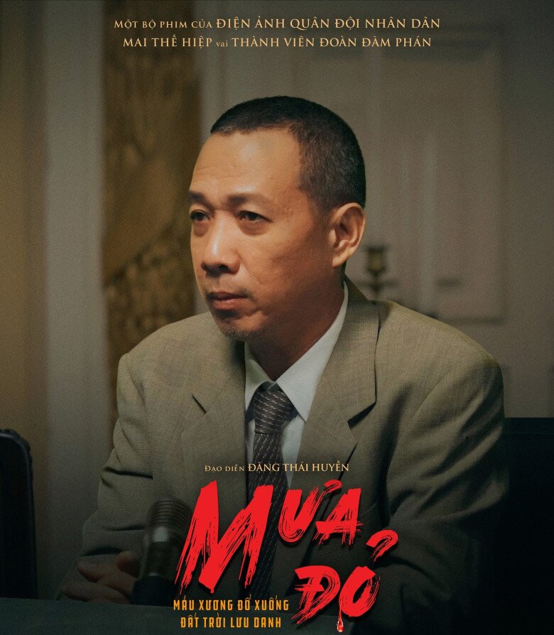 3 sao nam có thể "sĩ cả đời" vì đóng Mưa Đỏ lẫn Tử Chiến Trên Không: Steven Nguyễn sốc khi biết "em trai" góp mặt 6 Hình ảnh Mai Thế Hiệp trong Mưa Đỏ.