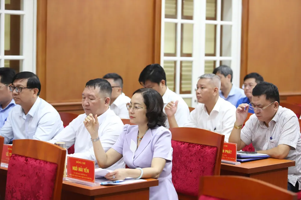 Các đại biểu tham dự hội nghị. Ảnh: HÀ THƯ phuong-sai-gon-3.jpg