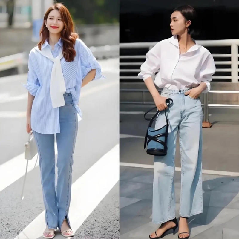 Gần đây “quần ống cong” gây sốt! Rất thân thiện với những ai có đùi to, hông rộng - Ảnh 8.