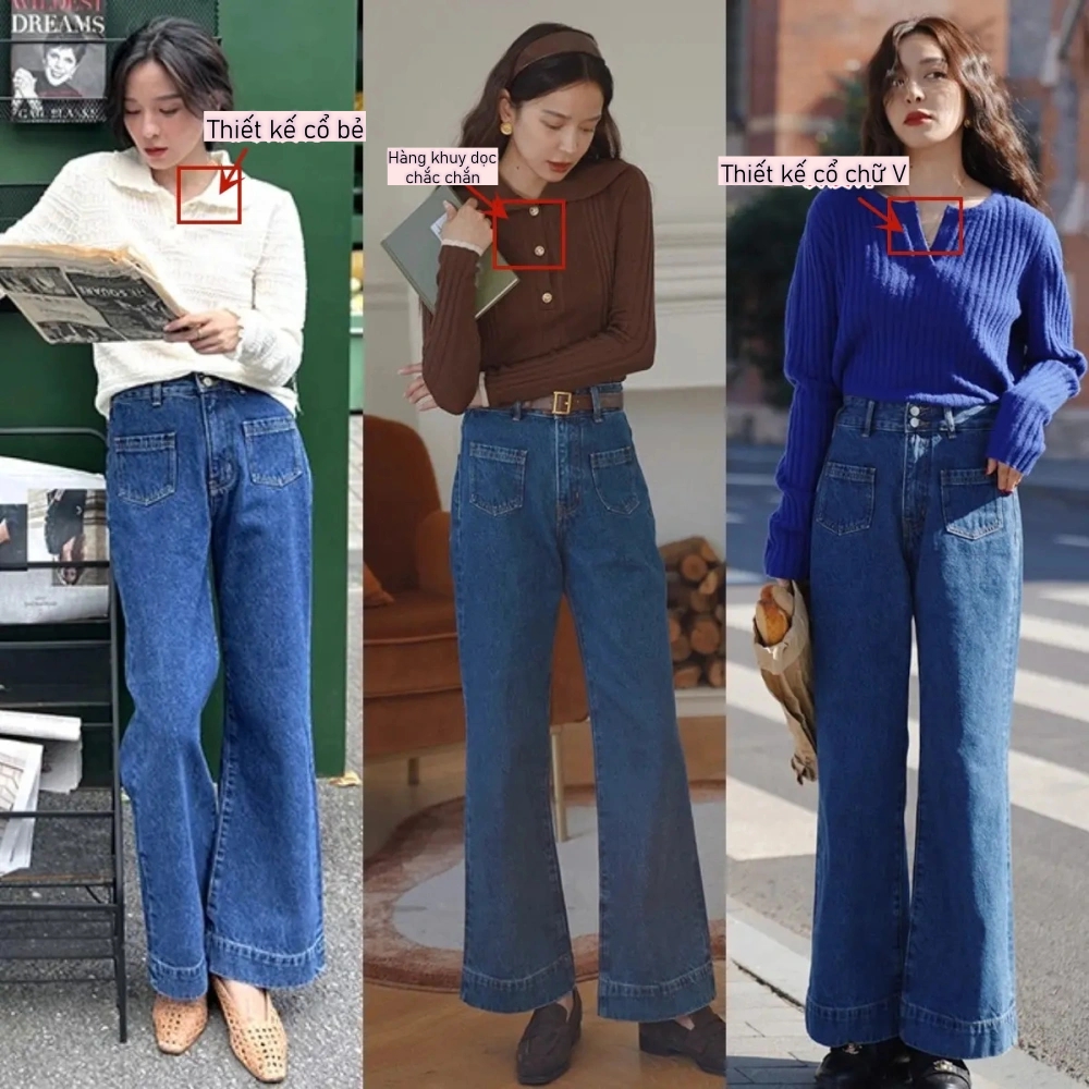 Gần đây “quần ống cong” gây sốt! Rất thân thiện với những ai có đùi to, hông rộng - Ảnh 10.