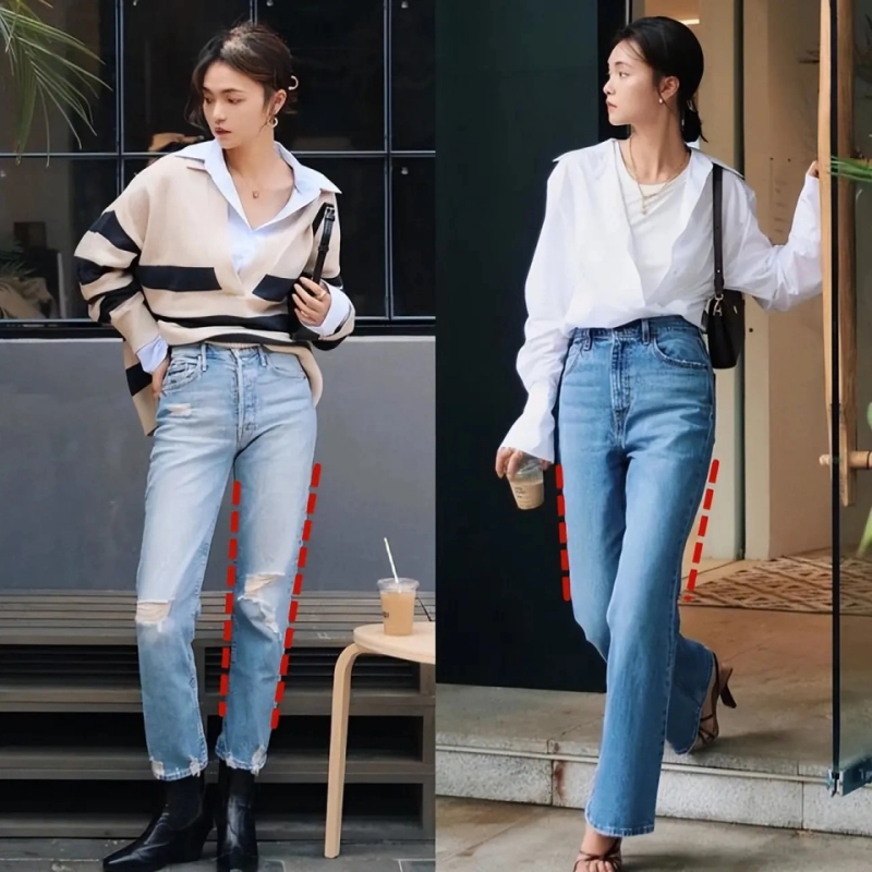 Gần đây “quần ống cong” gây sốt! Rất thân thiện với những ai có đùi to, hông rộng - Ảnh 12.