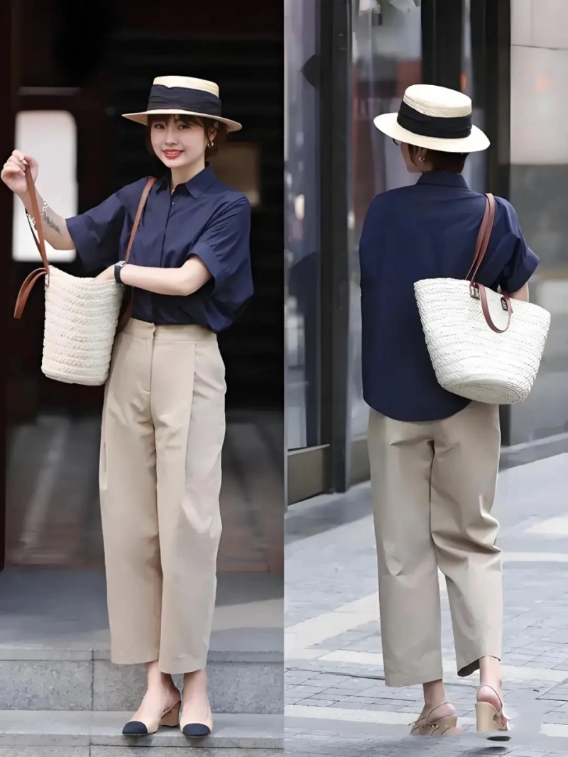 Gần đây “quần ống cong” gây sốt! Rất thân thiện với những ai có đùi to, hông rộng - Ảnh 13.