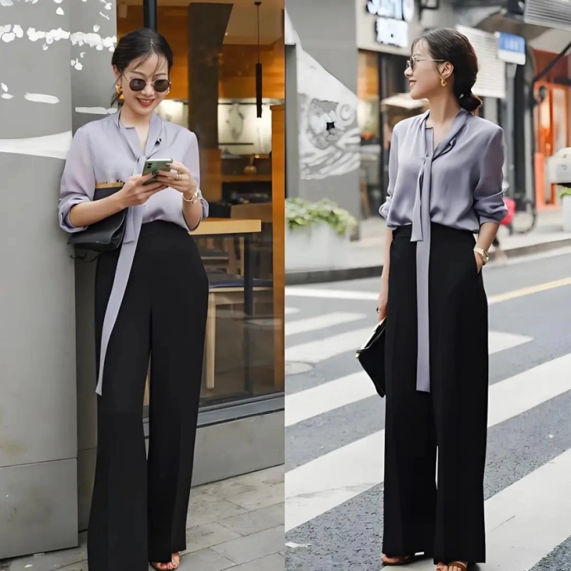 Gần đây “quần ống cong” gây sốt! Rất thân thiện với những ai có đùi to, hông rộng - Ảnh 15.