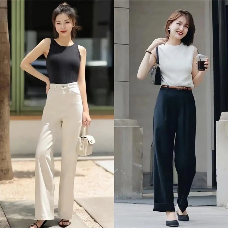 Gần đây “quần ống cong” gây sốt! Rất thân thiện với những ai có đùi to, hông rộng - Ảnh 17.