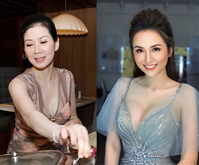 2 người đẹp cùng tên Diễm Hương: "Bạn gái Lý Hùng" nhận cát-xê 10 cây vàng/phim, nàng hậu 3 lần lấy chồng mới bình yên 1 Diễm Hương 7X (trái) và Diễm Hương 9X cùng tên nhưng khác mệnh.