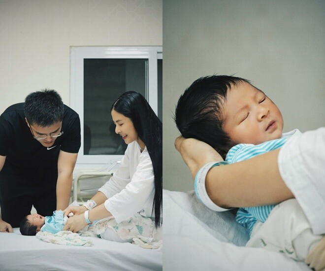 2 sao Việt gặp hiện tượng hiếm khi sinh con: Người có em bé lai, người mong quý tử thi toán quốc tế 1 Hoa hậu Ngọc Hân đón con trai đầu lòng.