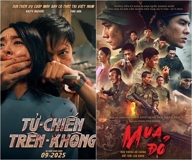 3 sao nam có thể "sĩ cả đời" vì đóng Mưa Đỏ lẫn Tử Chiến Trên Không: Steven Nguyễn sốc khi biết "em trai" góp mặt 1 Mưa Đỏ và Tử Chiến Trên Không 2 tựa phim hot nhất màn ảnh Việt thời gian qua.