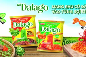 Acecook đem rau củ Đà Lạt vào từng sợi mì ăn liền Dalago