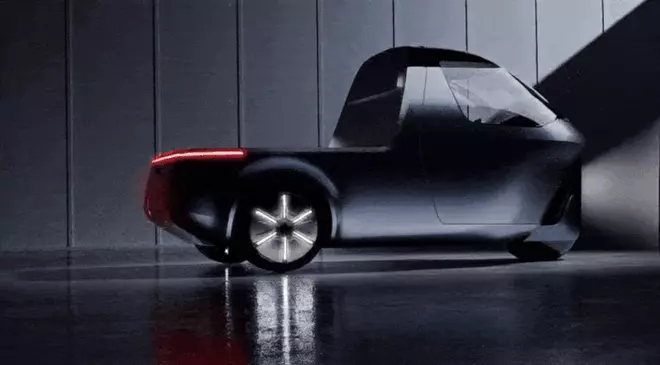 'Bán tải điện' nhỏ như Wuling Mini EV, 3 bánh, ray tự động chất hàng vào thùng xe 5 'Bán tải điện' nhỏ như Wuling Mini EV, 3 bánh, ray tự động chất hàng vào thùng xe - Ảnh 5.