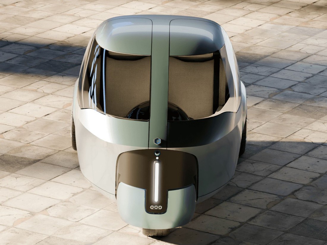 'Bán tải điện' nhỏ như Wuling Mini EV, 3 bánh, ray tự động chất hàng vào thùng xe 1 'Bán tải điện' nhỏ như Wuling Mini EV, 3 bánh, ray tự động chất hàng vào thùng xe - Ảnh 1.