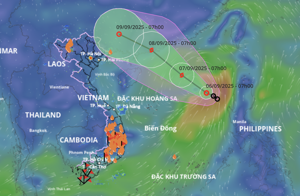 Bão Tapah sắp hình thành ảnh hưởng thế nào đến nước ta? - 1
