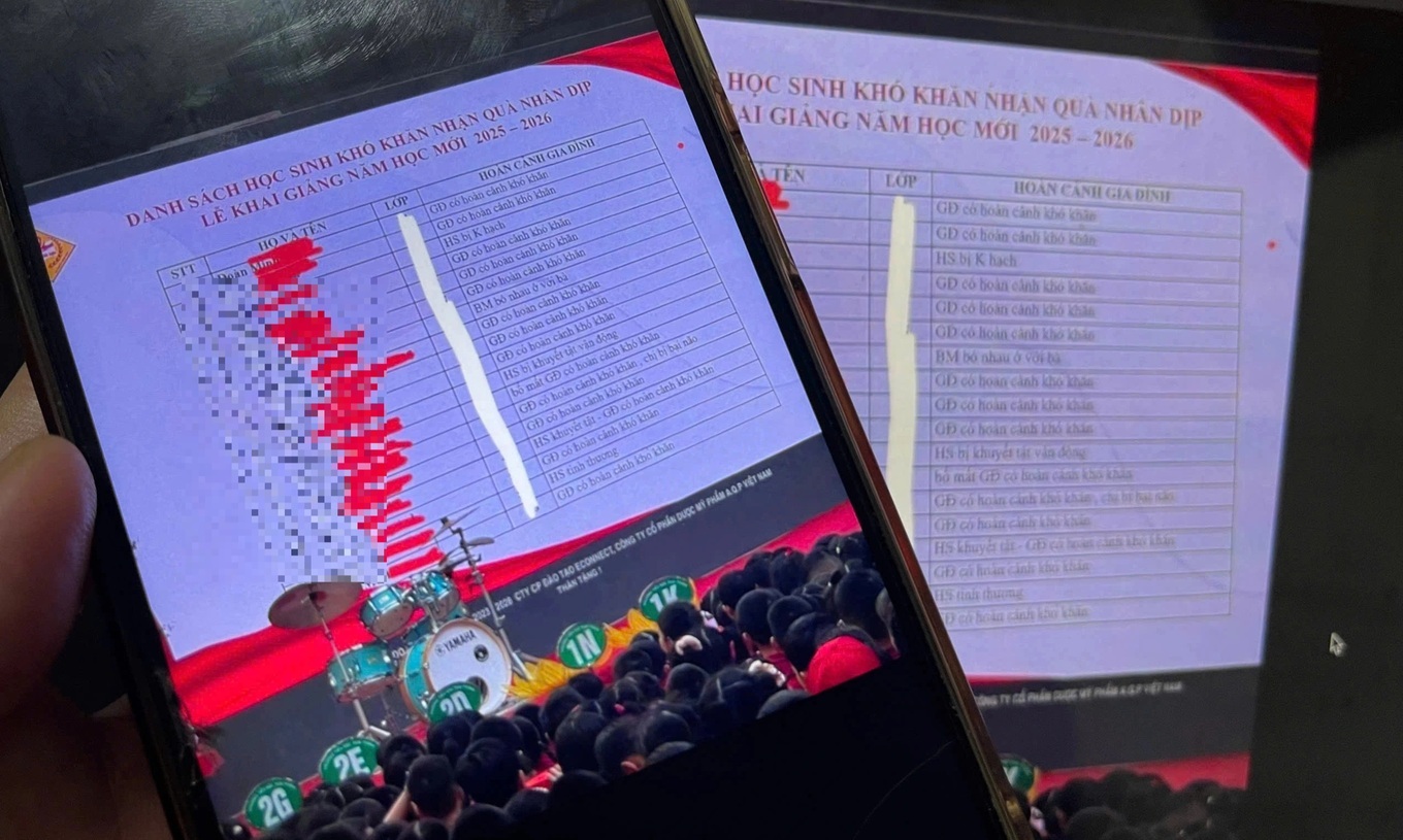 “Bêu tên” học sinh khó khăn: Đừng làm đau thêm những đứa trẻ - 1