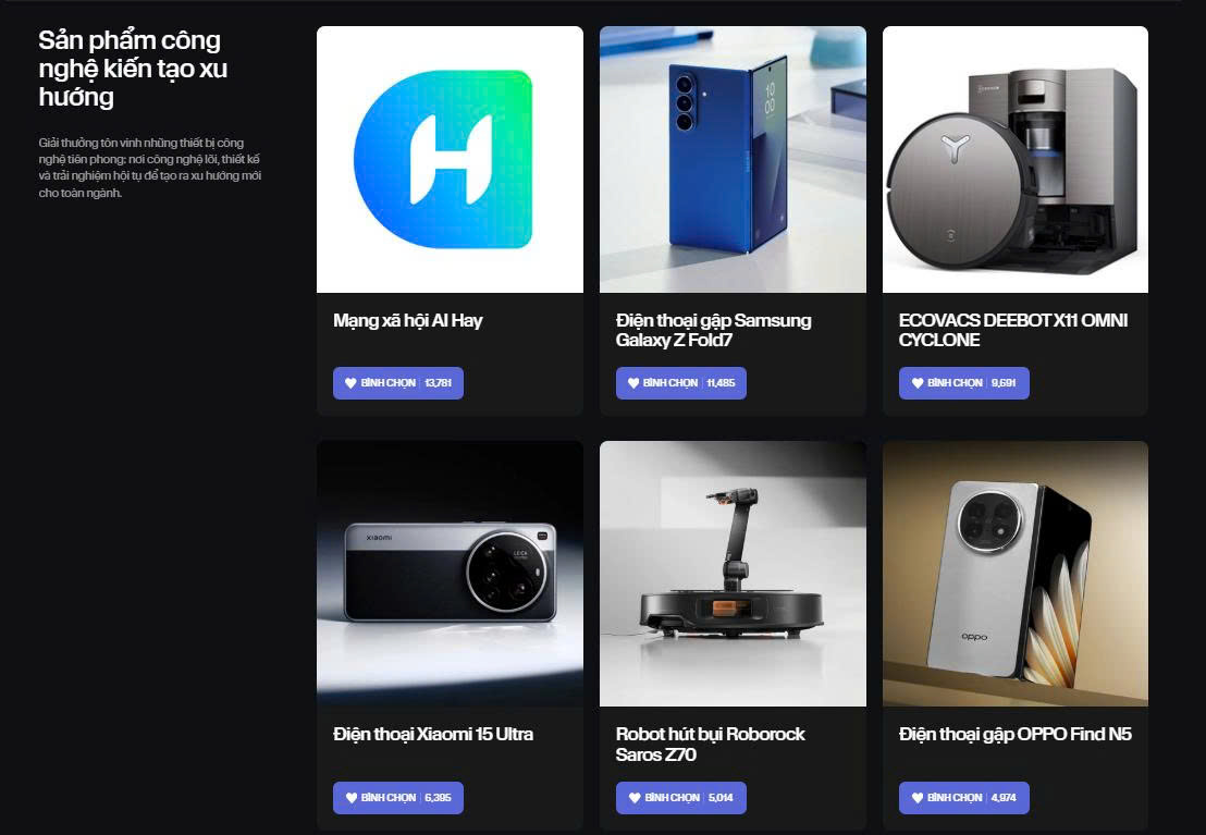 Bình chọn Better Choice Awards 2025: góp phần định hình thị trường công nghệ 1 Bình chọn Better Choice Awards 2025: góp phần định hình thị trường công nghệ - Ảnh 1.