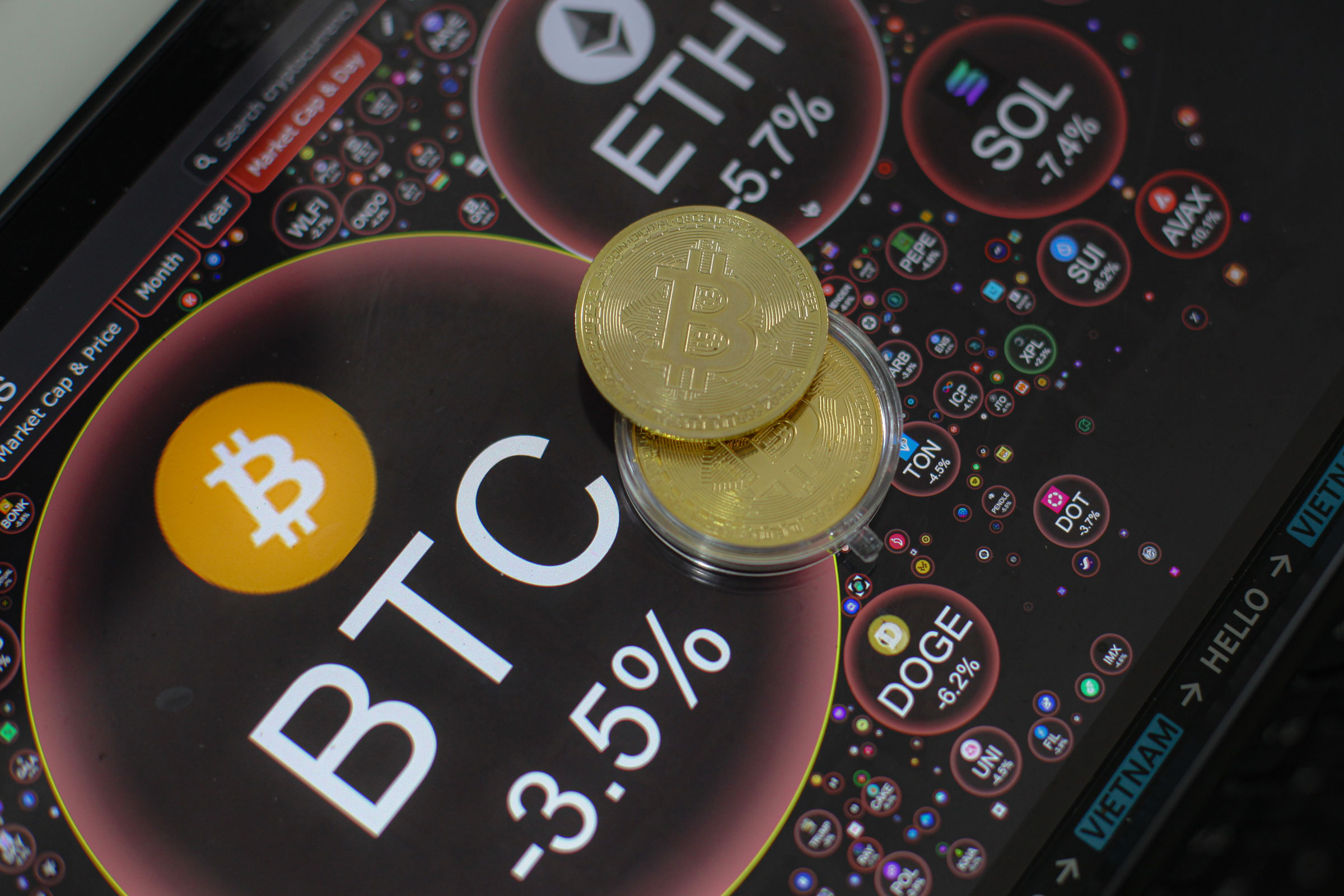 Bitcoin sập giá, dân chơi tiền số mất hơn 1 tỉ USD - Ảnh 1.