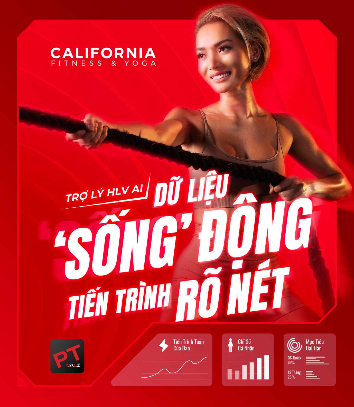 California Fitness ra mắt Cali AI PT - trợ lý trí tuệ nhân tạo hỗ trợ HLV cá nhân tiên phong tại Việt Nam- Ảnh 1. California Fitness ra mắt Cali AI PT - trợ lý trí tuệ nhân tạo hỗ trợ HLV cá nhân tiên phong tại Việt Nam- Ảnh 1.