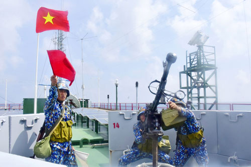 Canh biển trời cho Tổ quốc đón xuân - Ảnh 1.