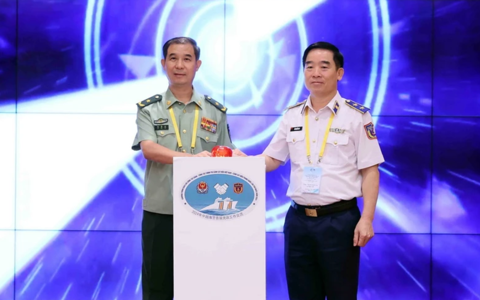 Cảnh sát biển Việt Nam - Trung Quốc giao lưu công tác Đảng, công tác chính trị- Ảnh 1. Cảnh sát biển Việt Nam - Trung Quốc giao lưu công tác Đảng, công tác chính trị- Ảnh 1.