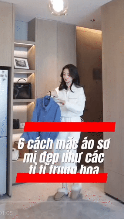 Chi mot mau ao so mi tron mau don gian