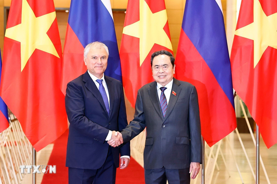 Chủ tịch Duma quốc gia Nga: Sẵn sàng tìm hướng hợp tác mới với Việt Nam - Ảnh 1.