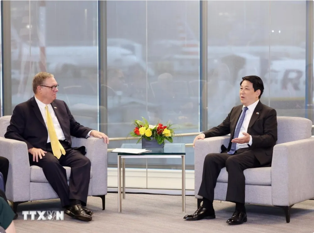 Chủ tịch nước khẳng định Việt Nam coi Hoa Kỳ là một trong những đối tác quan trọng hàng đầu