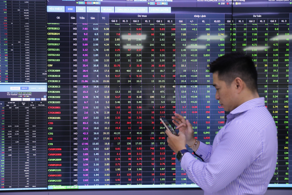 Chung khoan giam manh nhat mot thang