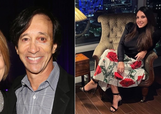 Cựu chuyên gia tài chính Howard Rubin (trái) và trợ lý Jennifer Powers. Ảnh: PMC/Instagram