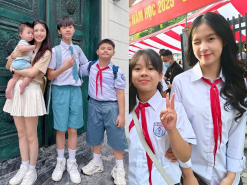 Nam ca sĩ nổi tiếng cùng Thủy Tiên 20 năm trước: Nay giàu sụ, sống hạnh phúc bên mỹ nhân trong biệt thự to đùng 21 Con sao Việt tưng bừng khai giảng: Quý tử Đăng Khôi ở biệt thự vẫn học trường công, ái nữ Hồng Đăng được bố mẹ tháp tùng