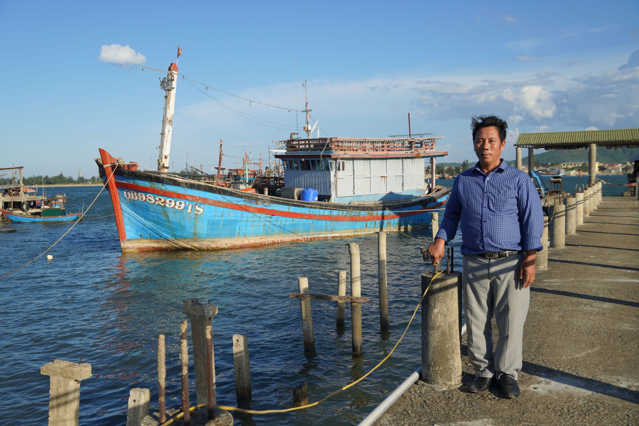 Ngư dân Nguyễn Ngọc Cảnh (Ảnh do nhân vật cung cấp) Ngư dân Nguyễn Ngọc Cảnh (Ảnh do nhân vật cung cấp)