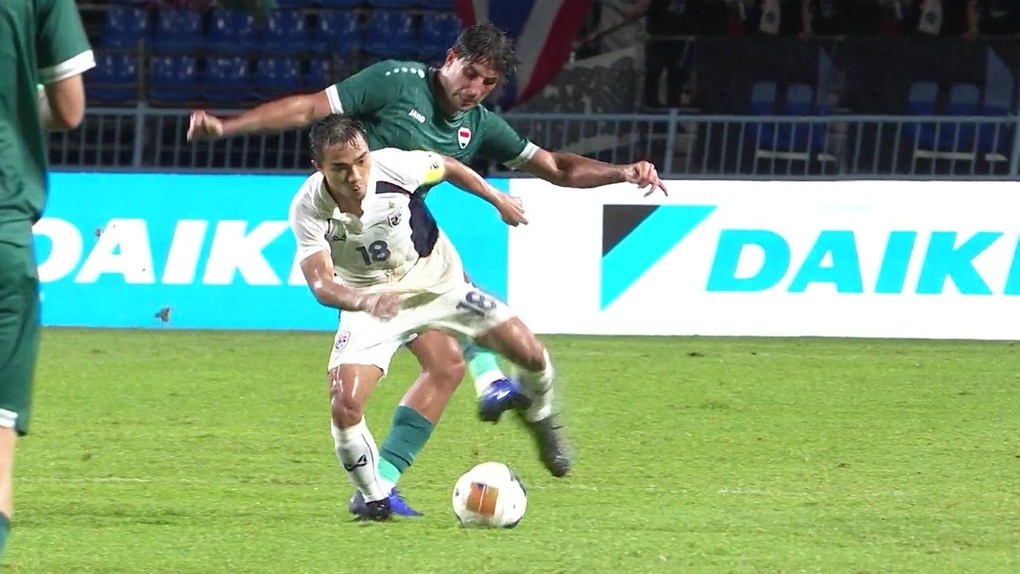 Đá thô bạo khiến Chanathip nhập viện, cầu thủ Iraq bị chỉ trích dữ dội - 1