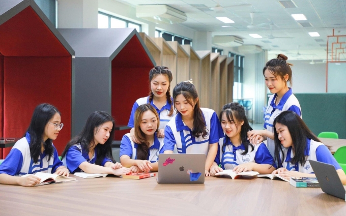 Sinh viên Đại học Quốc gia Hà Nội. Ảnh: VNU