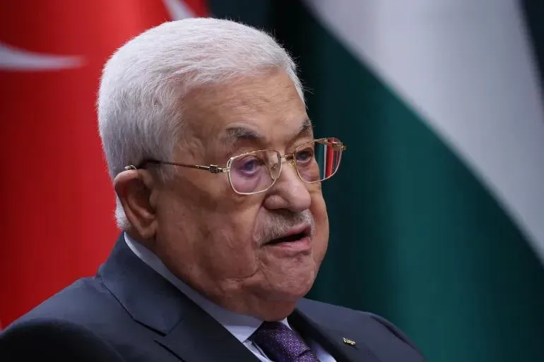 Tổng thống Palestine Mahmoud Abbas. Ảnh: Adem Altan/AFP tổng thống Palestine