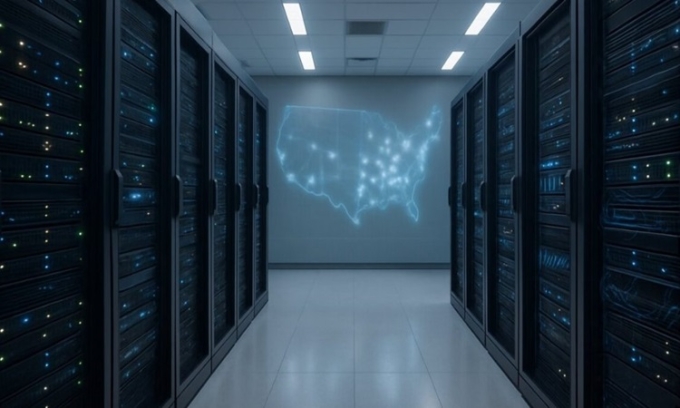 Các trung tâm dữ liệu trên mặt đất đang tạo ra gánh nặng về tiêu thụ điện và nước. Ảnh: CC Wavetech