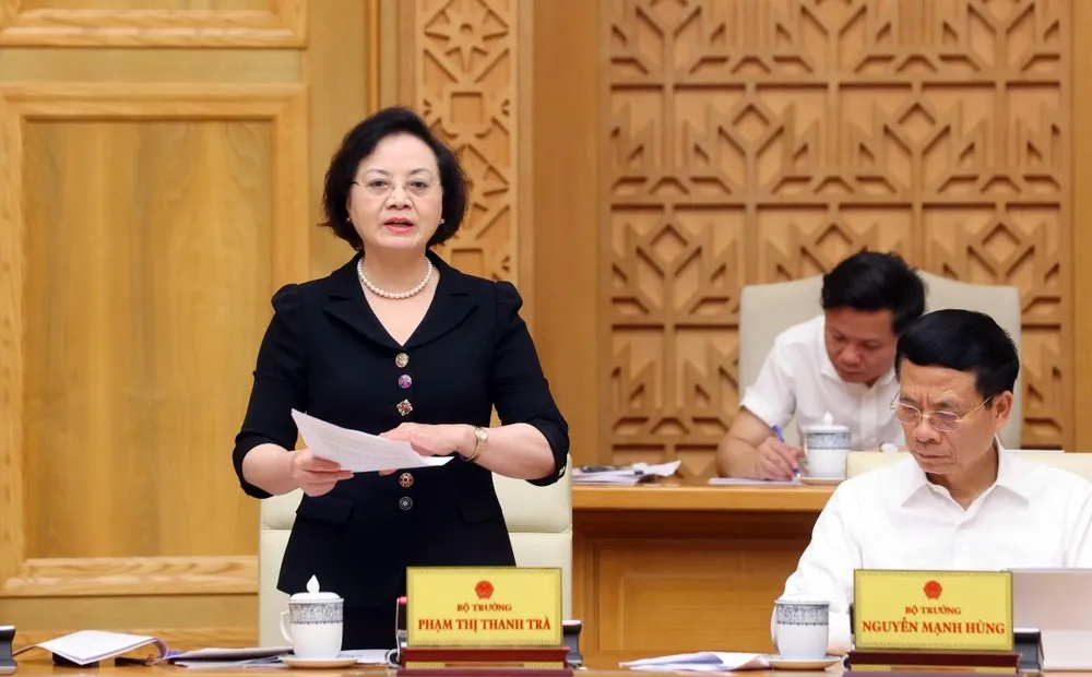 Bộ trưởng Nội vụ Phạm Thị Thanh Trà. Ảnh: VGP Bo-truong-Noi-vu.jpg