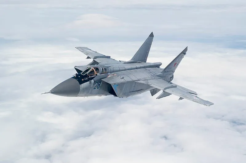 Chiến đấu cơ MiG-31. Ảnh minh hoạ: BỘ QUỐC PHÒNG NGA Estonia cáo buộc chiến đấu cơ Nga vi phạm không phận, yêu cầu NATO kích hoạt Điều 4