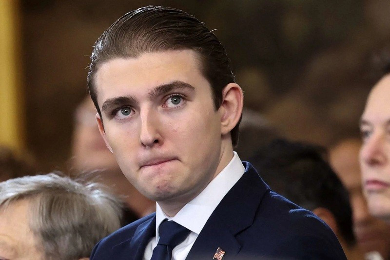 Forbes tiết lộ bất ngờ về khối tài sản Barron Trump - Ảnh 1.