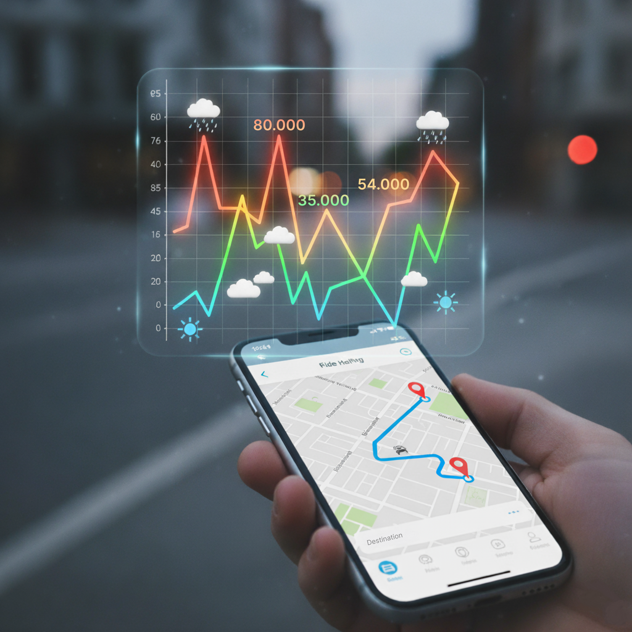 Giá cước gọi xe lúc rẻ lúc đắt: Ứng dụng dựa vào điều gì để tính giá? - Ảnh 1.