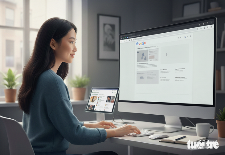 Google tung 'nước cờ' lớn: Tích hợp Gemini vào Chrome, mở kỷ nguyên trình duyệt AI 1 Google tung 'nước cờ' lớn: Tích hợp Gemini vào Chrome, mở kỷ nguyên trình duyệt AI - Ảnh 1.