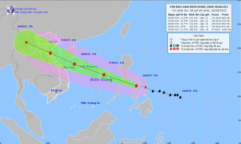 Hai cơn bão trùng nhau hậu quả rất lớn, chúng tôi rất lo về bão Bualoi - 3
