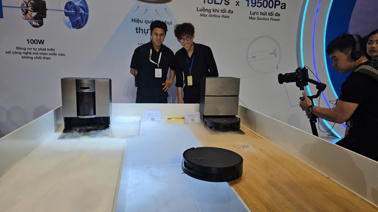 Hai mẫu robot hút bụi và lau nhà vừa được Sơn Tùng MTP giới thiệu có gì đặc biệt?- Ảnh 2. Hai mẫu robot hút bụi và lau nhà vừa được Sơn Tùng MTP giới thiệu có gì đặc biệt?- Ảnh 2.